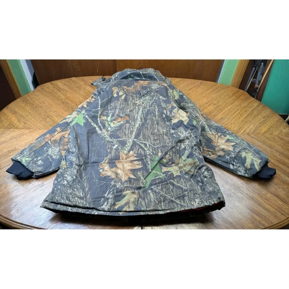 (Lot Of 2) Vintage‎ HFC Equipment & Walls Jacket & Vest Camo Hooded Reversible